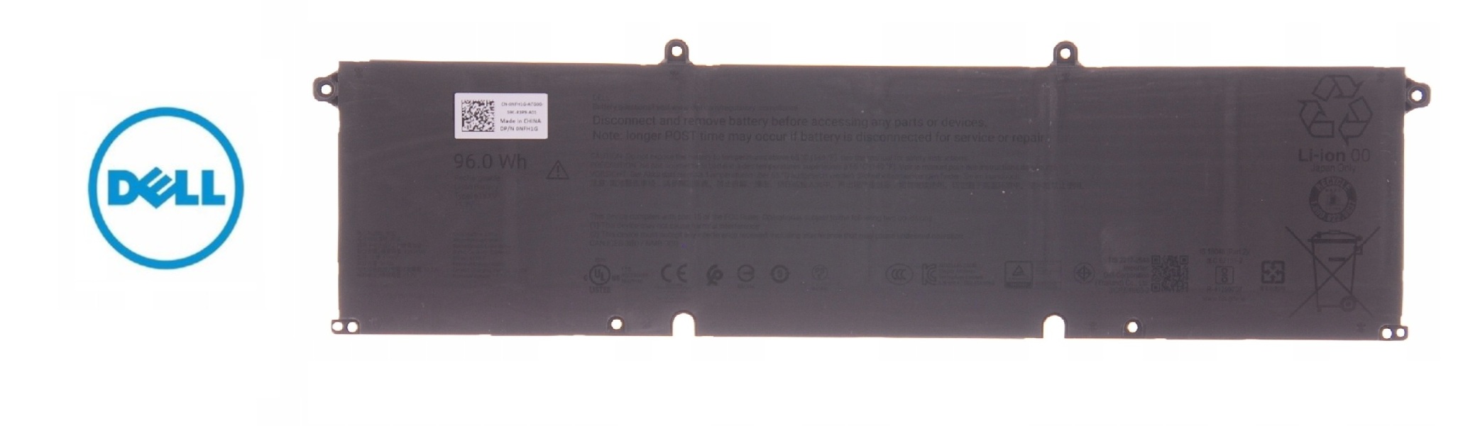 Batéria pre notebook Dell Alienware 16 Area-51 (AA16250) 61YXV 96Wh