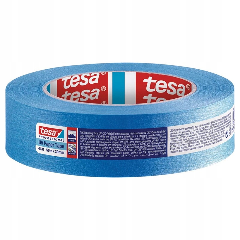 

Taśma malarska 4431 Tesa UV-7 dni niebieska 30mm