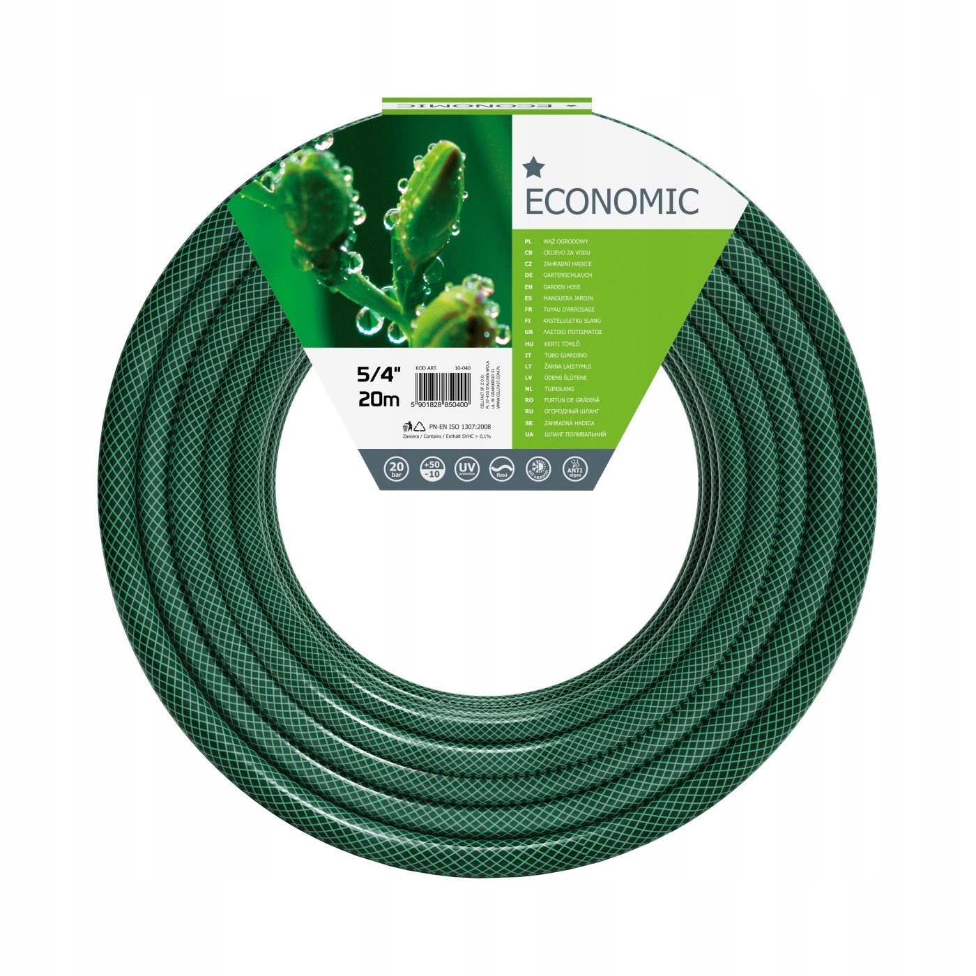 

Cellfast Wąż Ogrodowy Economic 5/4'' 20M 10-040