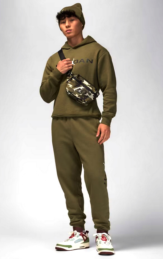 Męskie spodnie, joggery Jordan Fleece Runing Trousers