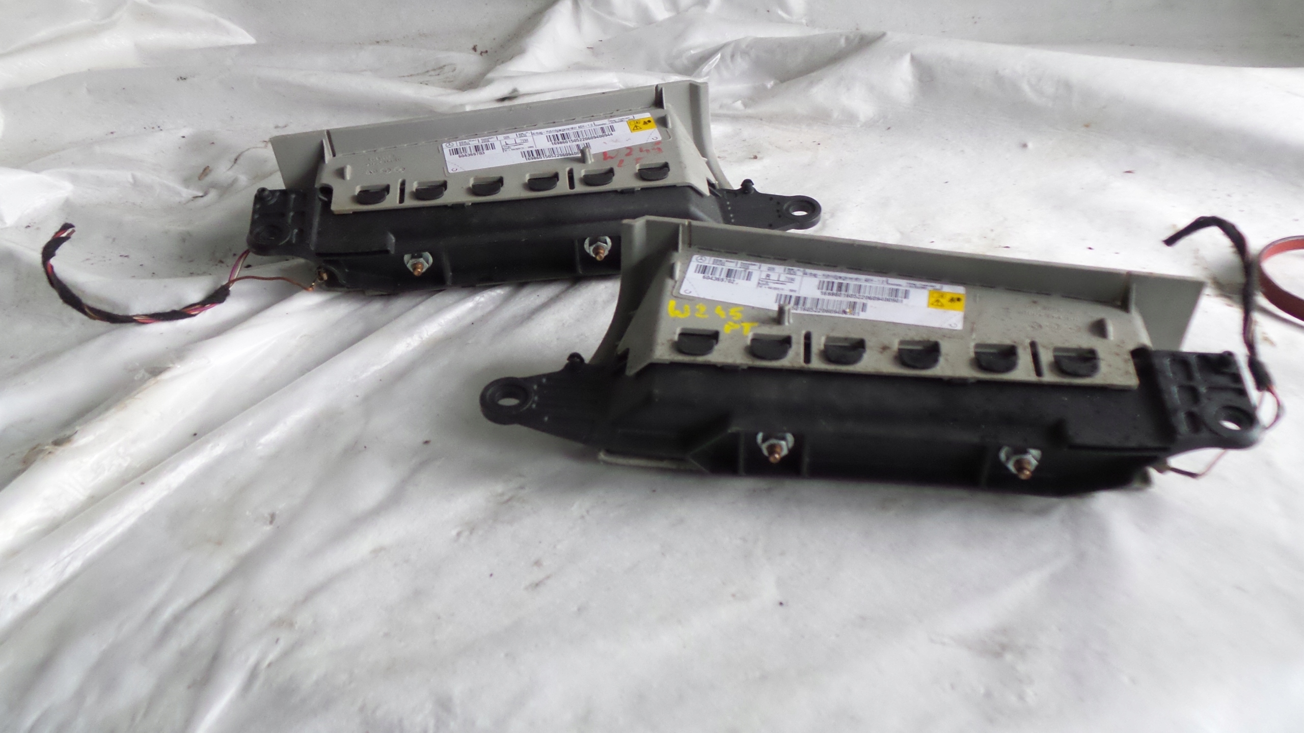 airbag side rear part MERCEDES W245 left PRAW