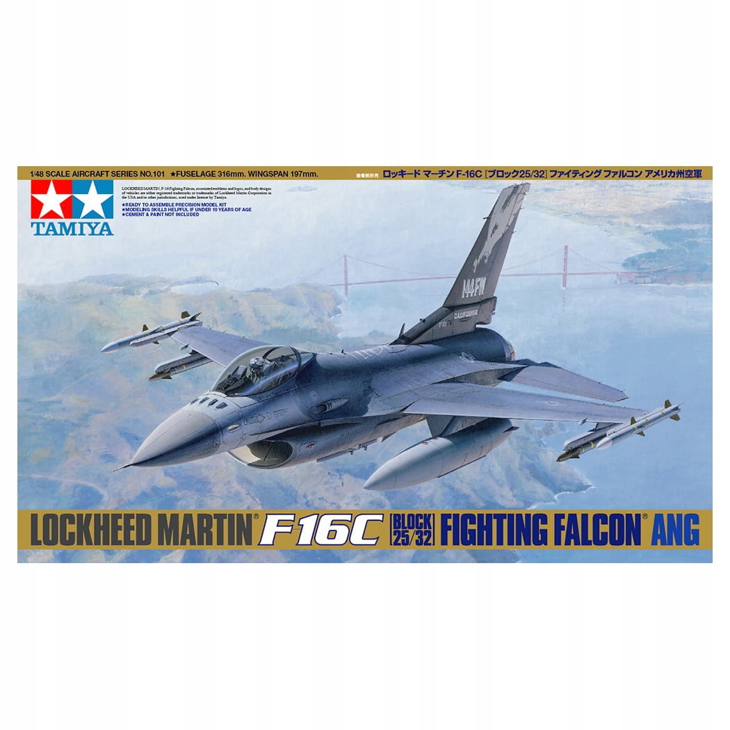 F16C Fighting Falcon 1:48 Tamiya 61101