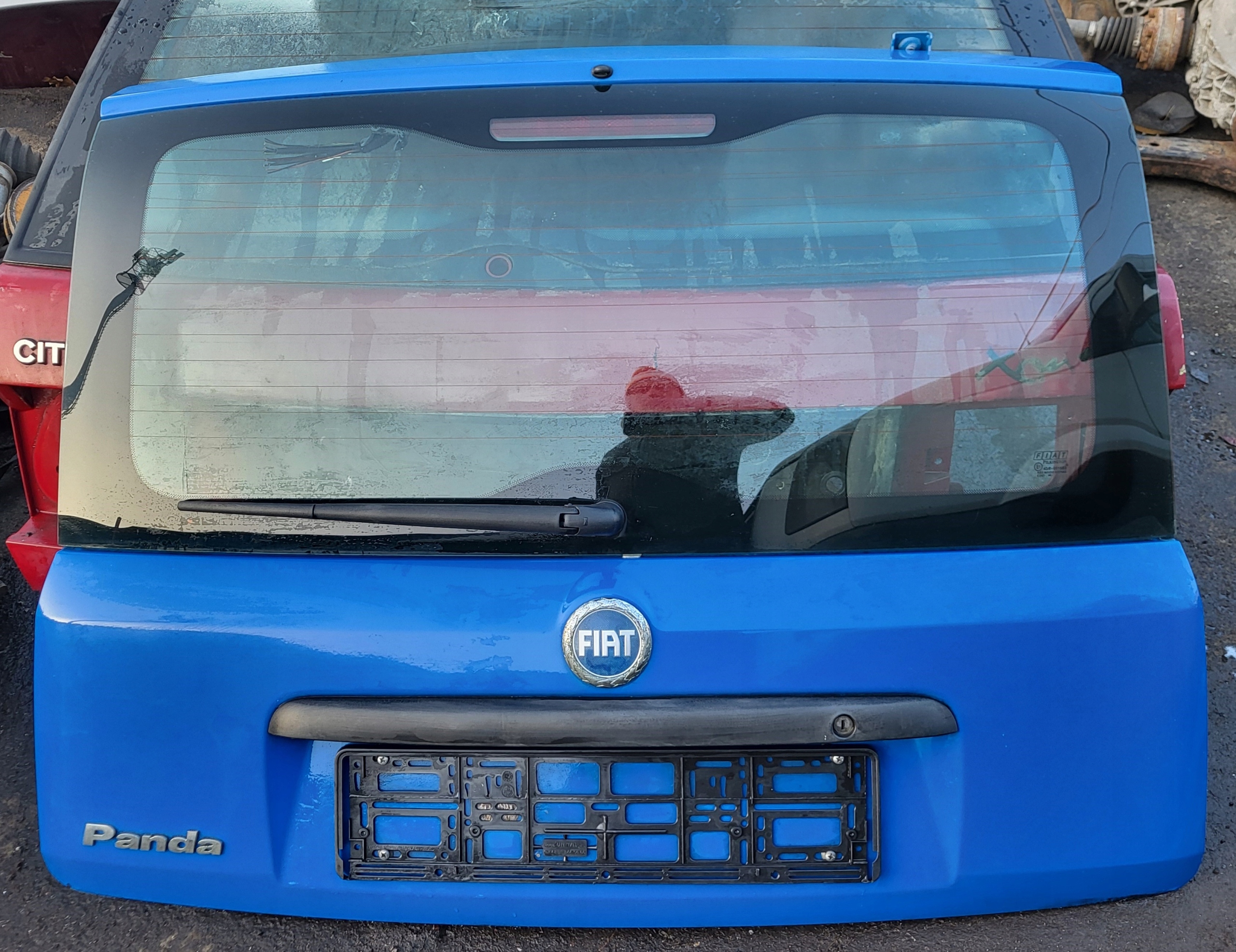 boot doors boot window lock FIAT PANDA II 2 169 original complete