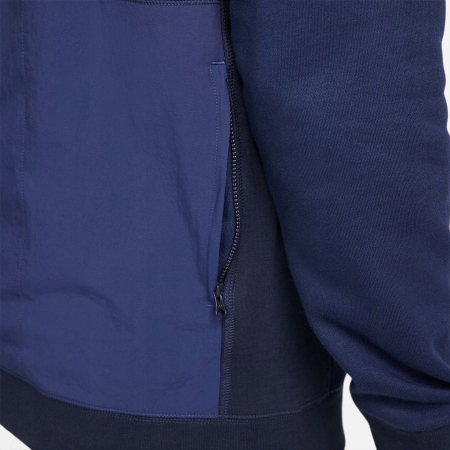 L Bluza Nike FC Barcelona Travel DM2918 451 L granatowy Płeć produkt uniseks