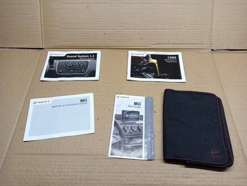 SEAT MII INSTRUKCJA KSIĄŻKA NIEMIECKA