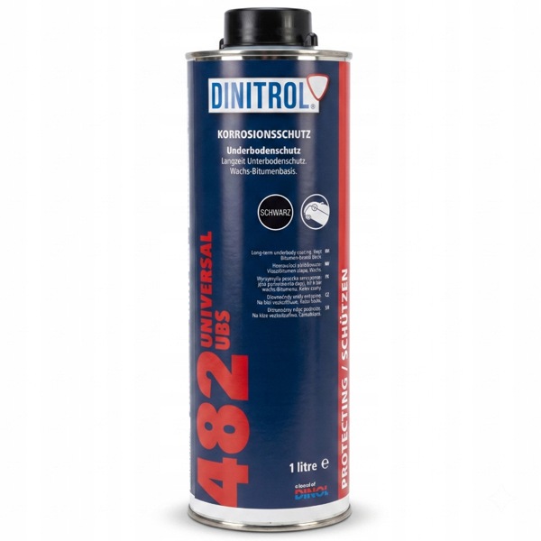 Dinitrol 482 Ubs środek do konserwacji podwozia baranek czarny 1L
