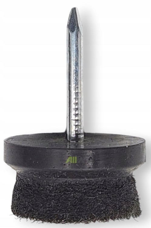 Klzák s klincom a plsťou, nábytková pätka, sada 1000 ks