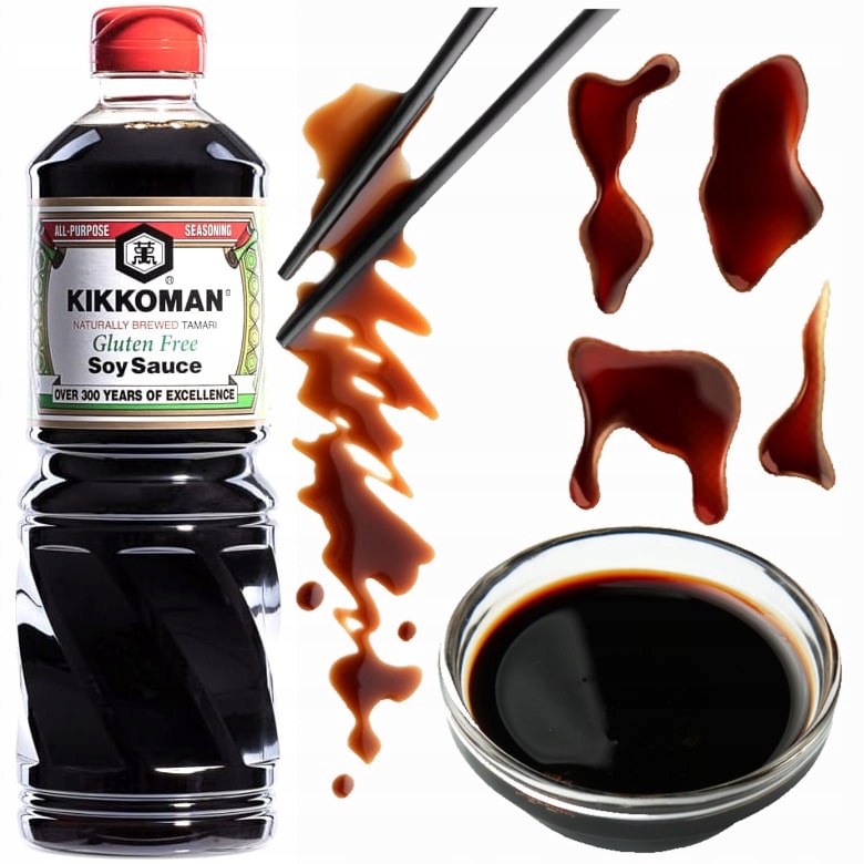 

Sos Sojowy Bezglutenowy Tamari 1000ml 1L Kikkoman