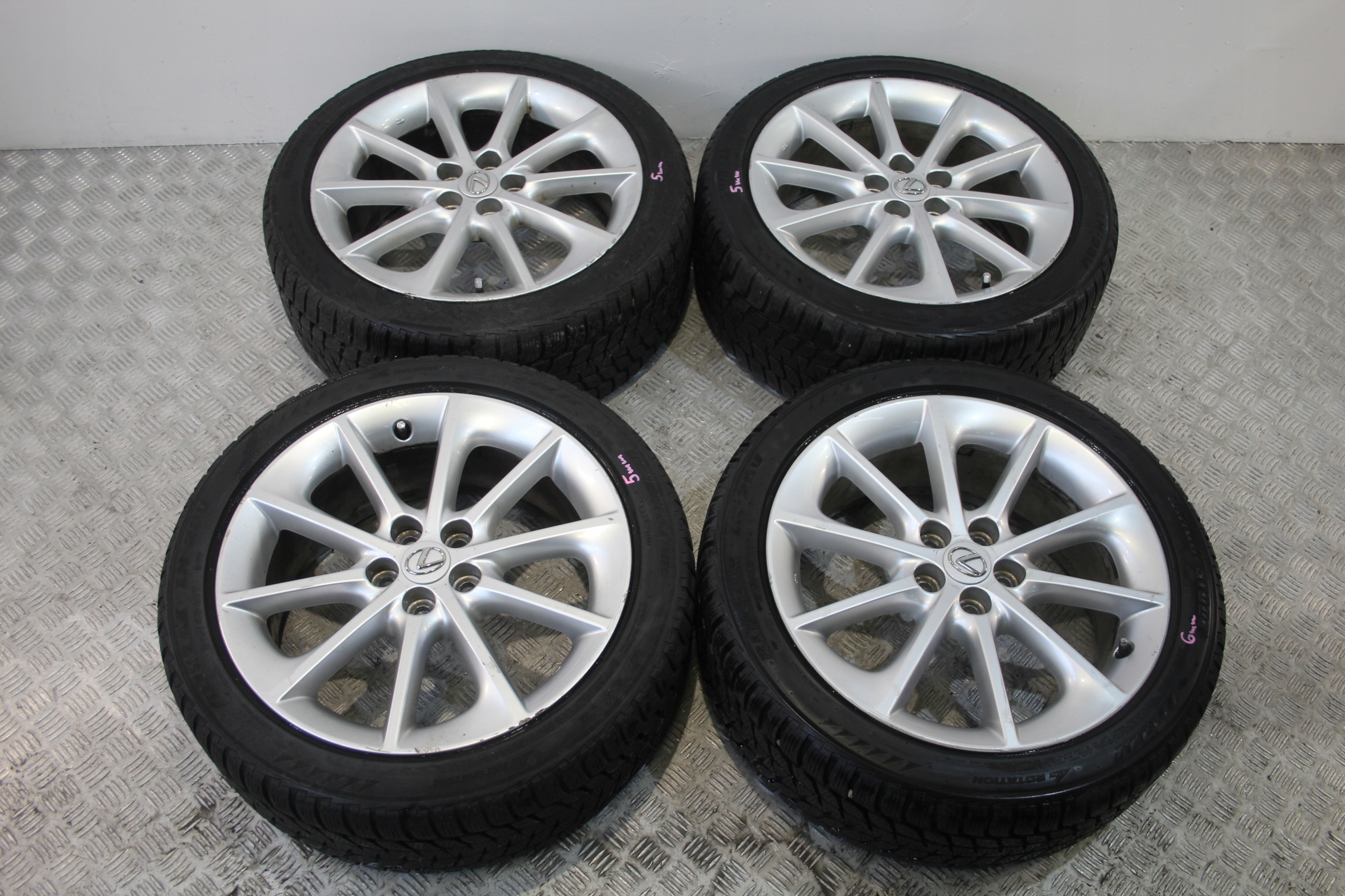 КОЛЕСА ДИСКИ ЛИТЫЕ ДИСКИ 215/45 R17 LEXUS Ct200h