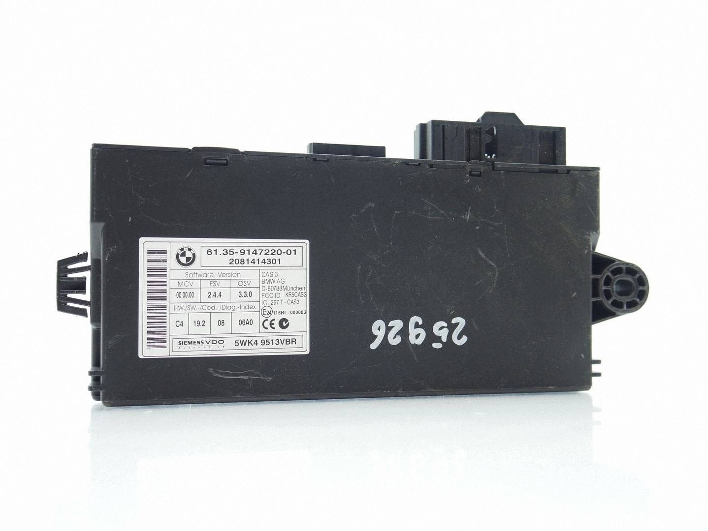 module control unit KOMFORTU CAS BMW 3 E90 E91 E92 9147220