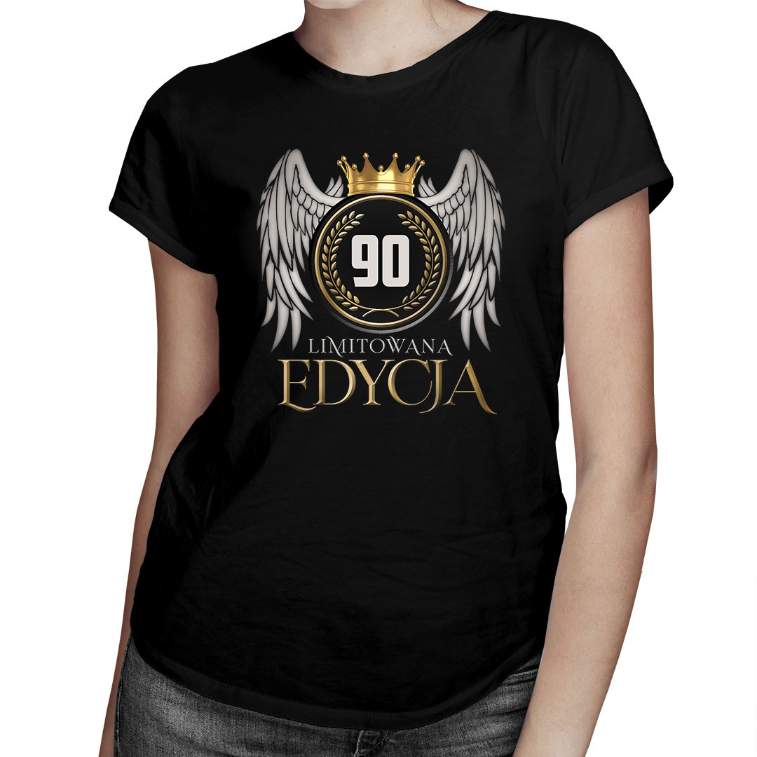 

Limitowana edycja 90 lat - koszulka dla niej