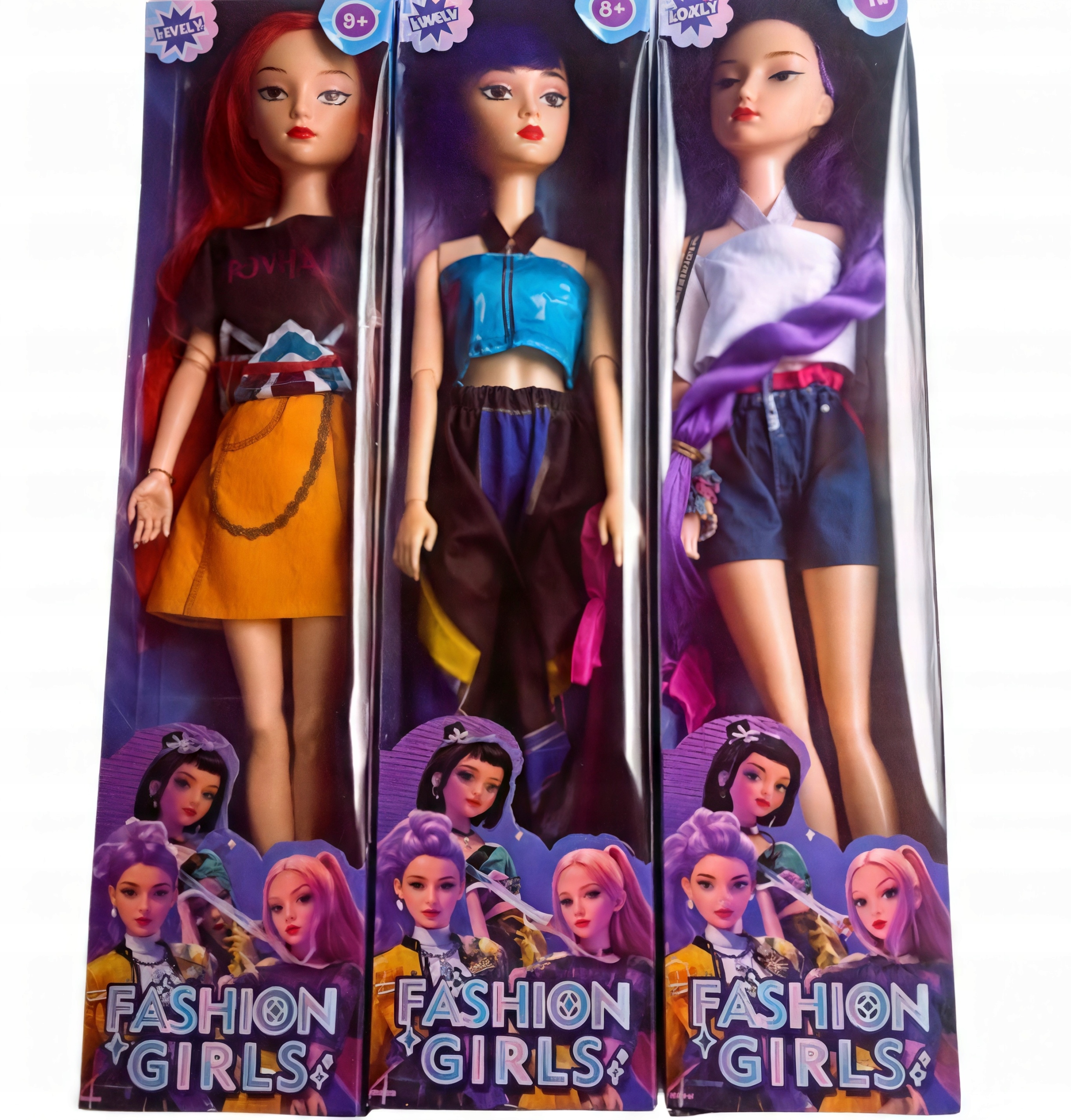 K-POP Demon Hunters – Zestaw Śpiewające lalki 3 Figurek/Lalek 30 cm