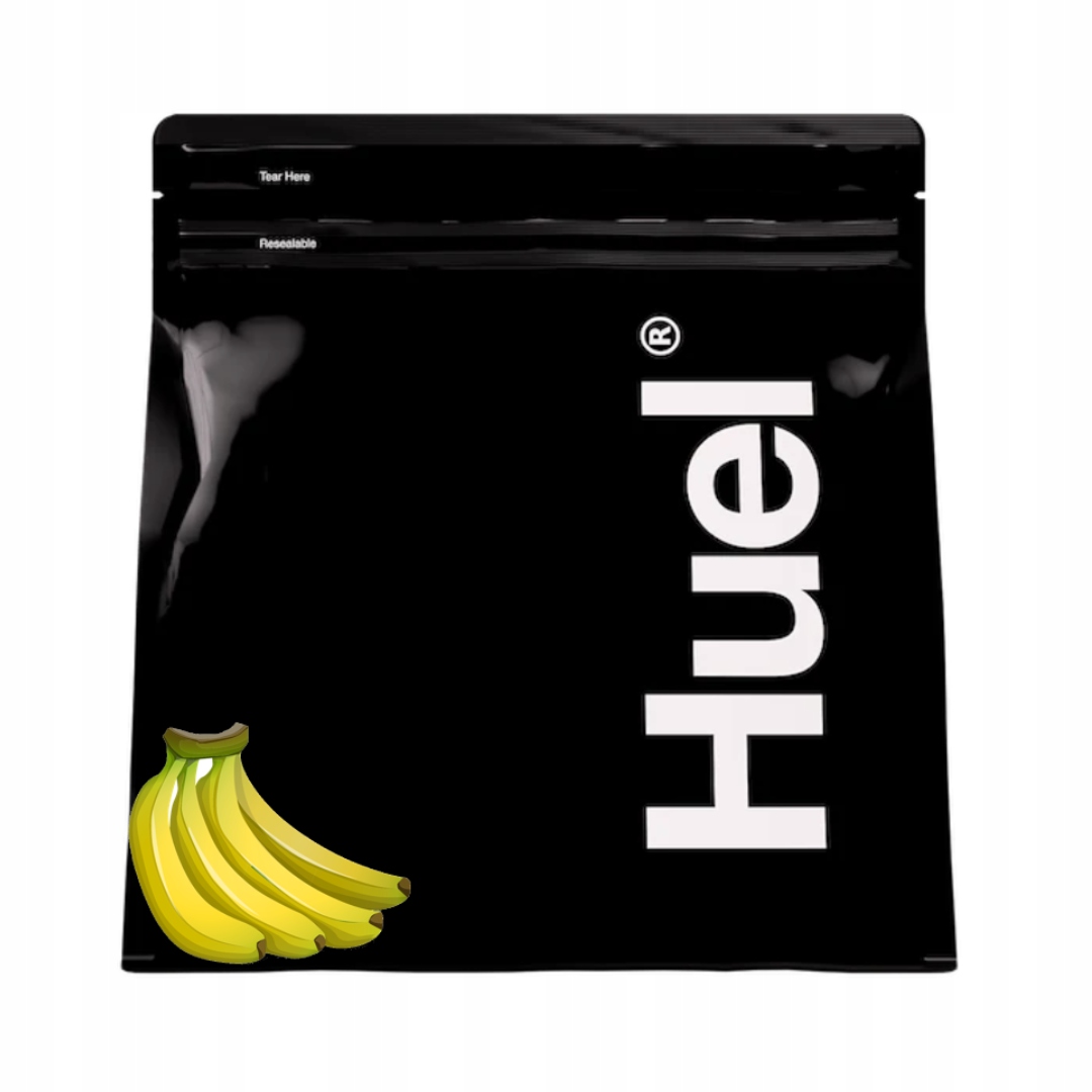 Huel Black Edition vysokoproteinový banán 17 jídel 1530 g odměrka