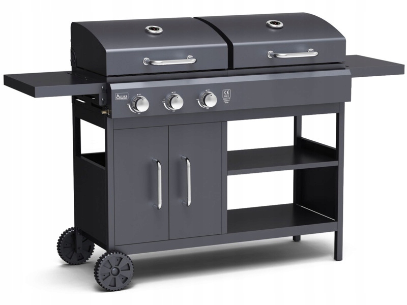 Grill gazowo-węglowy Activa Combo III