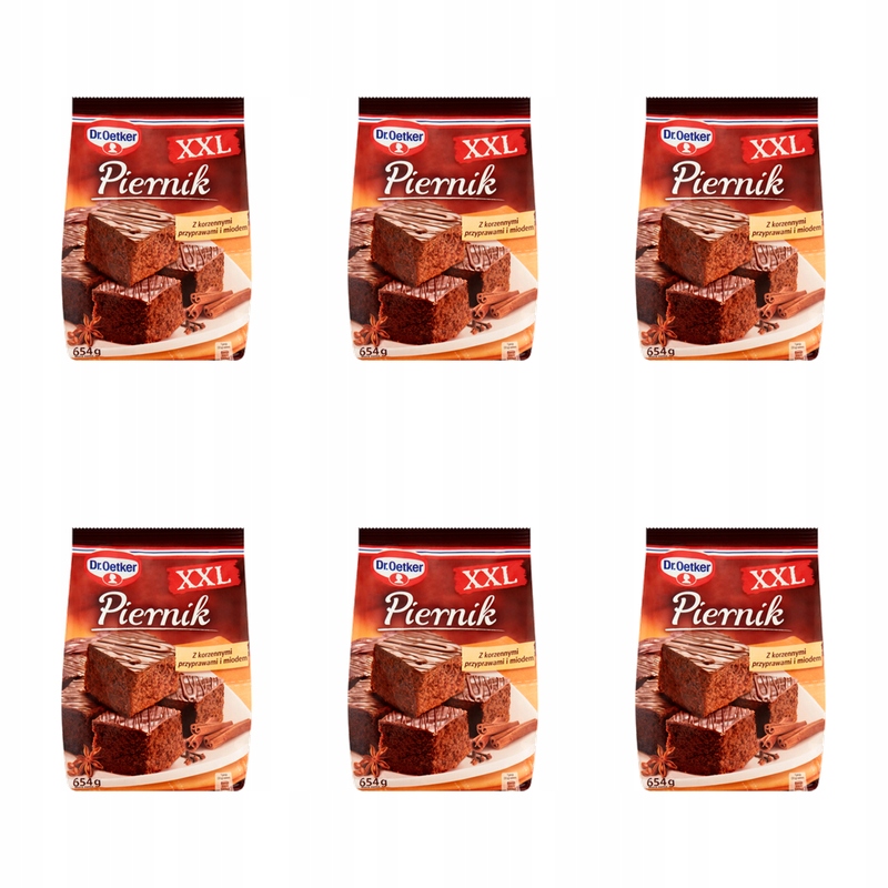 Dr. Oetker Piernik XXL 654g X6