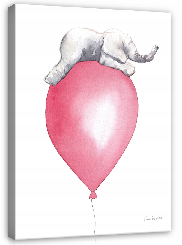 Obraz 80x120 jemnost lehkost zázrak sen dětství radost slon