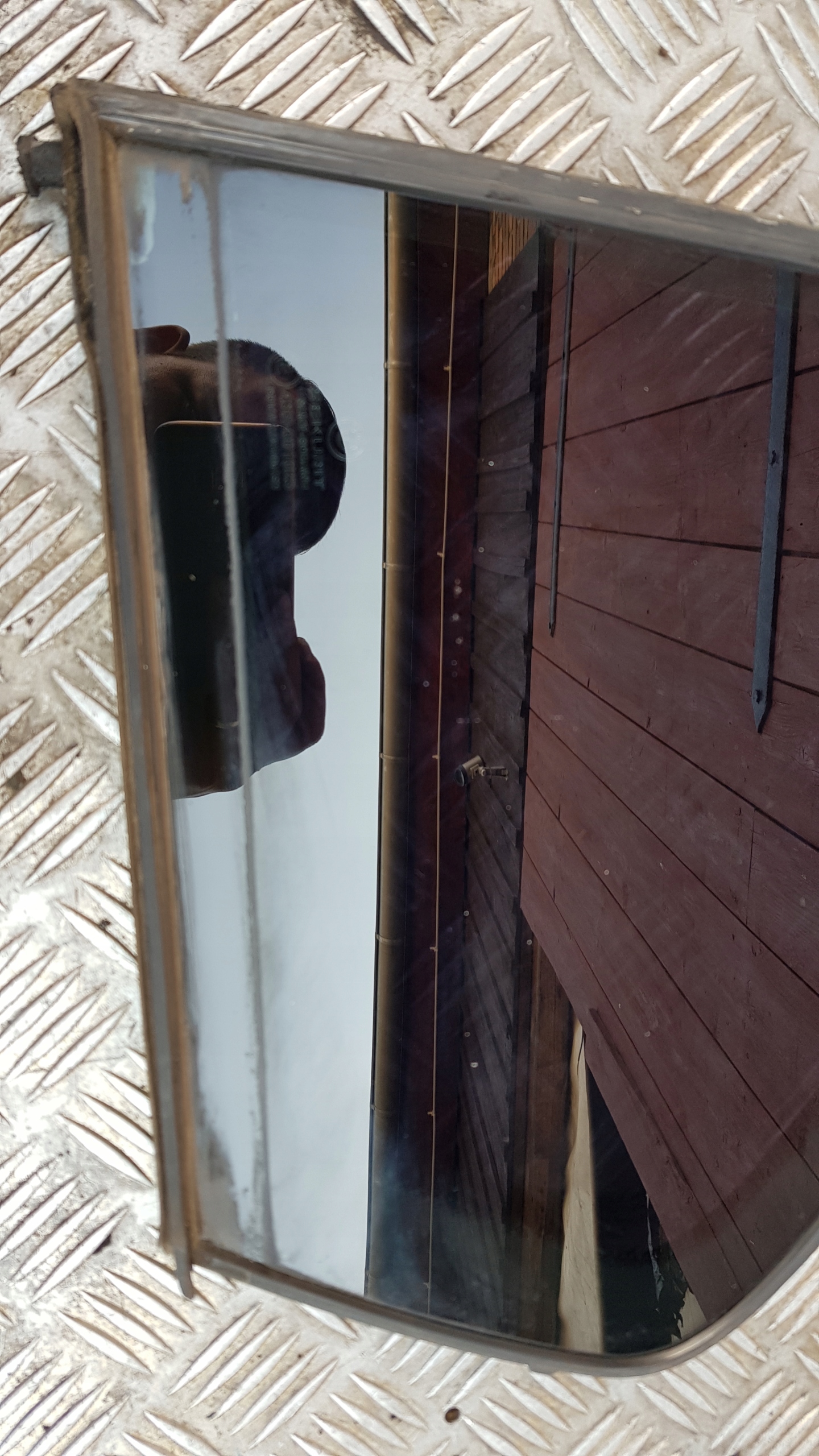 BMW E38 window door left rear part