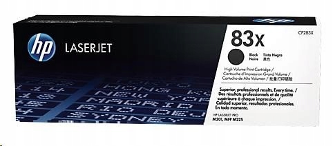 Hp 83X Black LaserJet Toner Cartridge (CF283X) CF283X