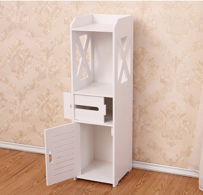 SZAFKA ŁAZIENKOWA SŁUPEK AŻUROWA REGAŁ 80cm Typ stojące