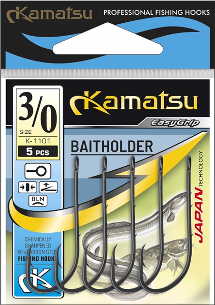 Haczyk Baitholder, Haczyki Nr 7/0 Rosówka, Martwa Rybka Kamatsu