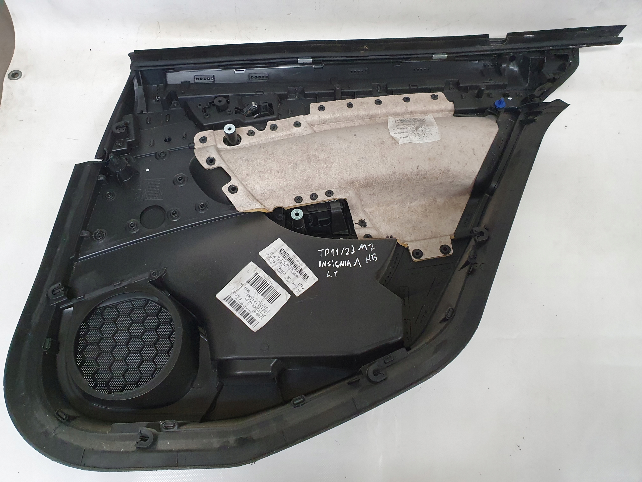 side left rear part Opel insignia A leather