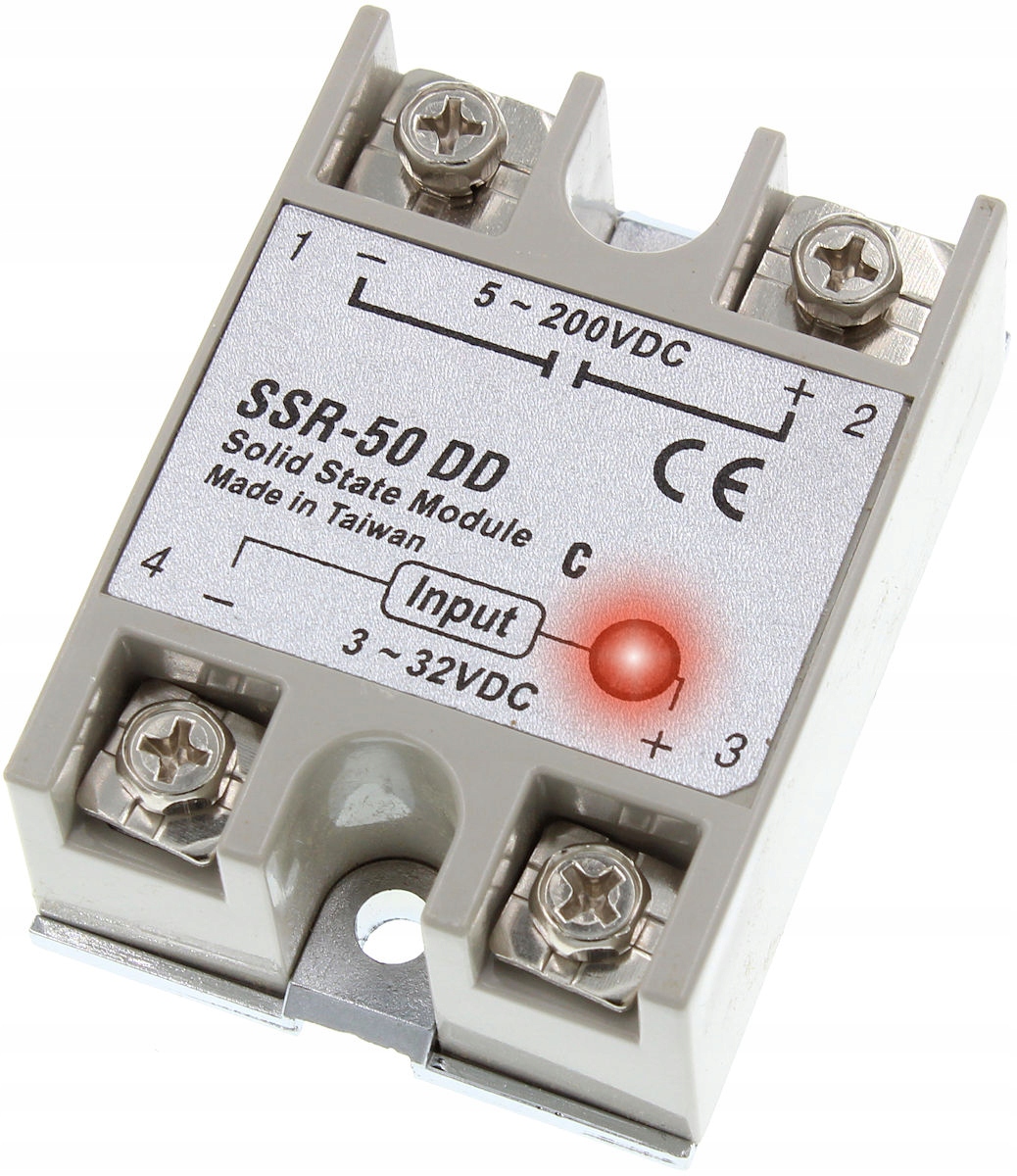 SSR 50DD 50A DC-DC твердотельное электронное реле
