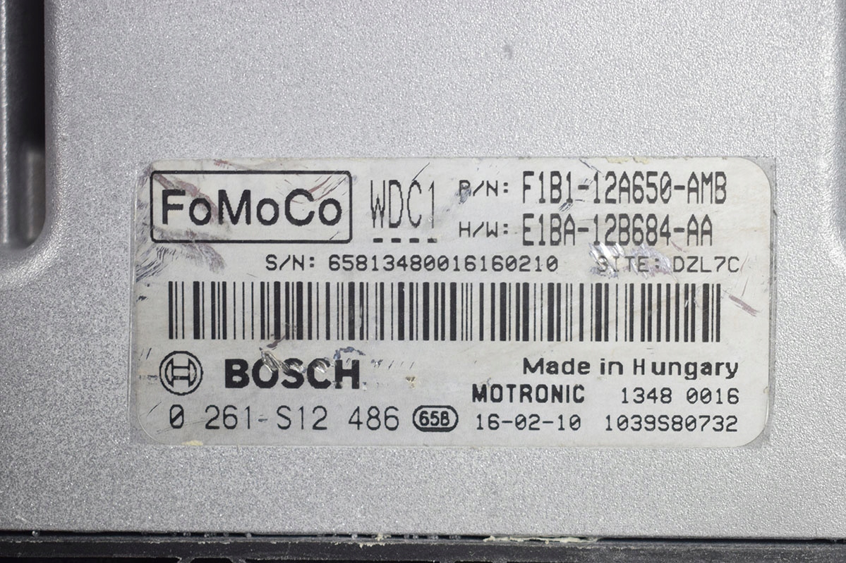 Computer Bedienteil FORD FIESTA 0261S12486