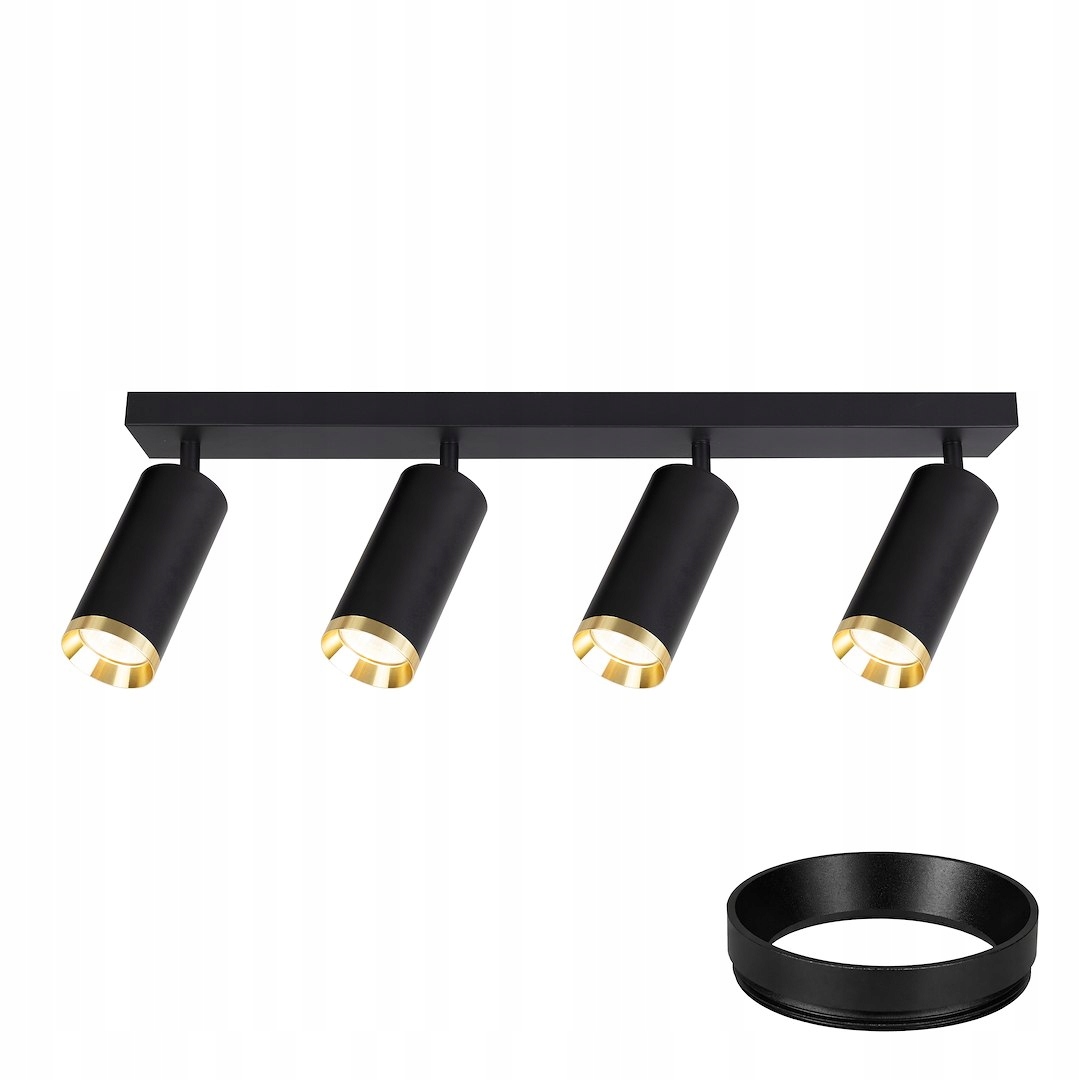 Stropní bod Milagro Mica Černý 1XGU10 Max 10W IP20