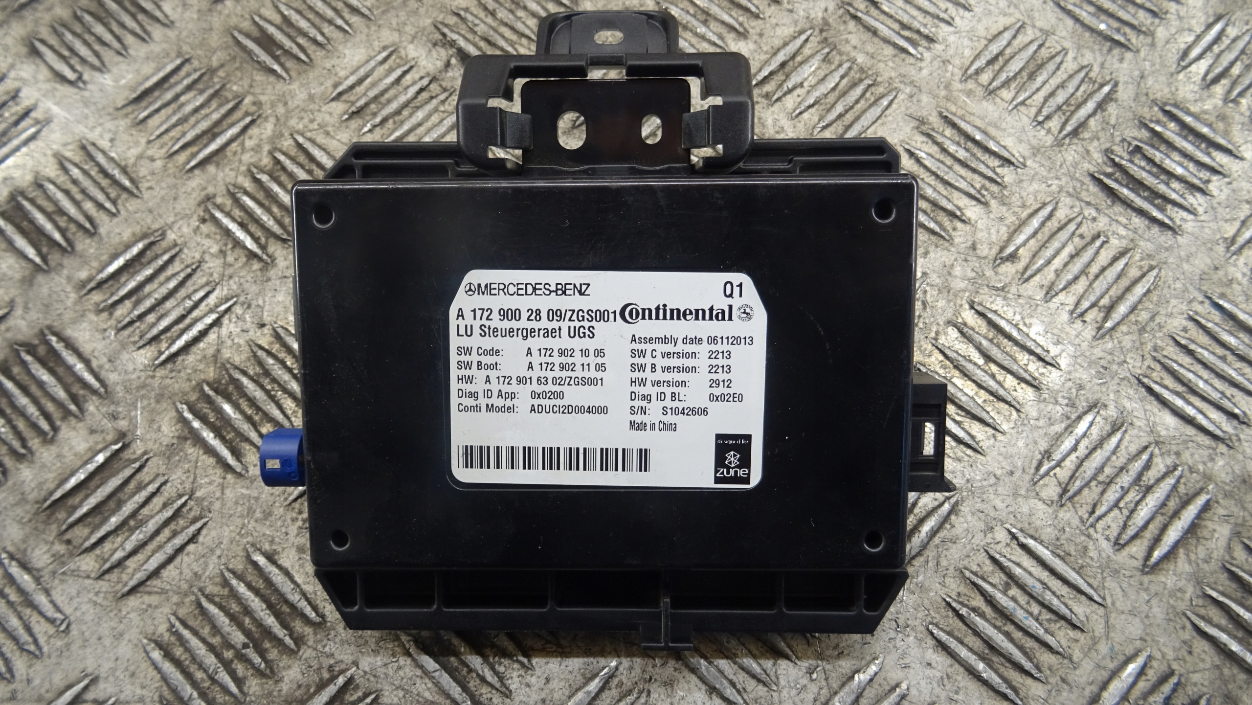 module control unit TEMPOMATU MERCEDES W 212 218 A1729002809 NR M644