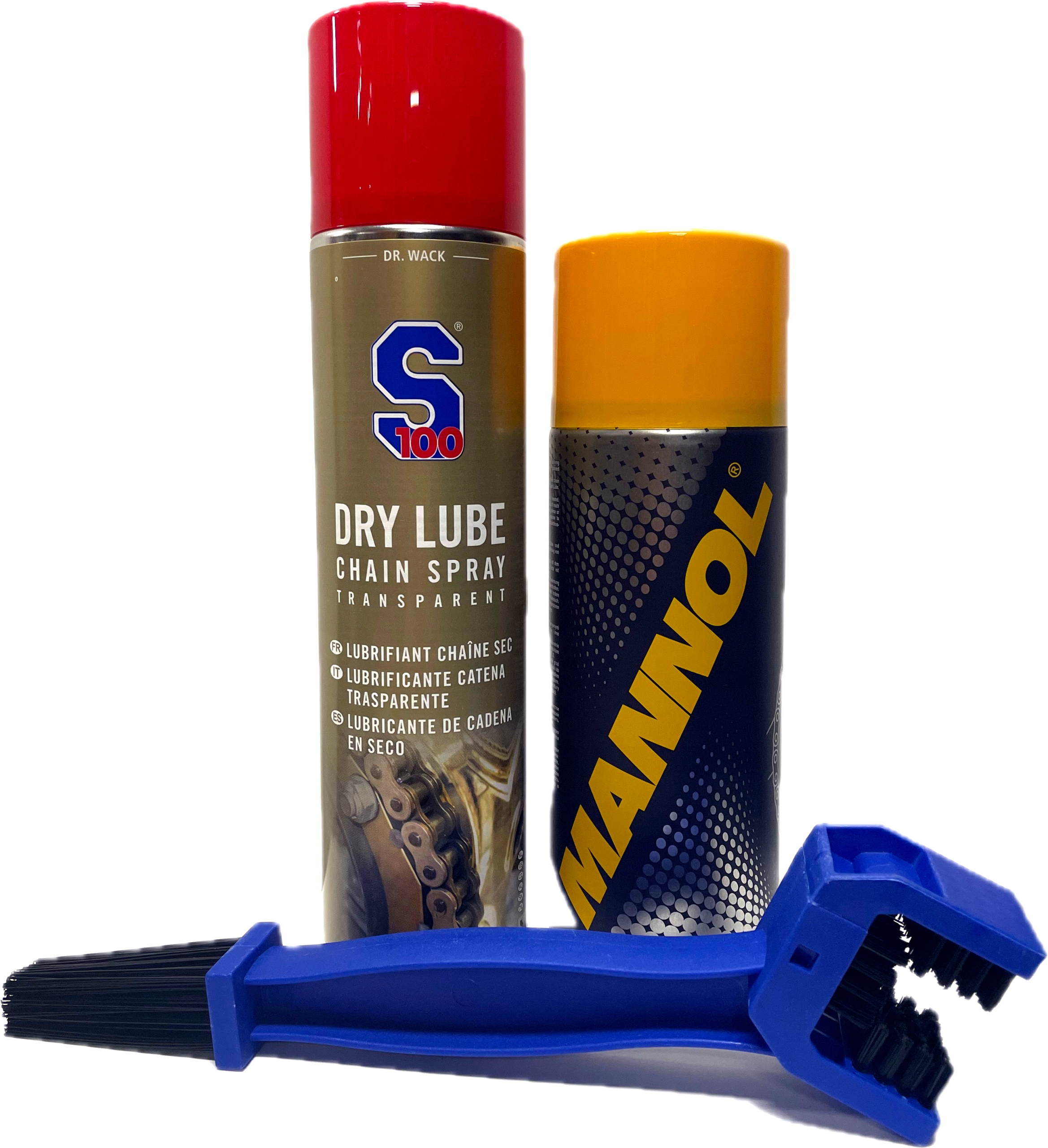 Zestaw do czyszczenia Smar S100 Dry Lube Czyścik MANNOL