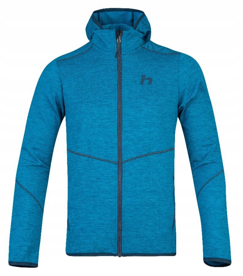 Bluza męska Hannah Damar Hoody faience mel niebieski XL