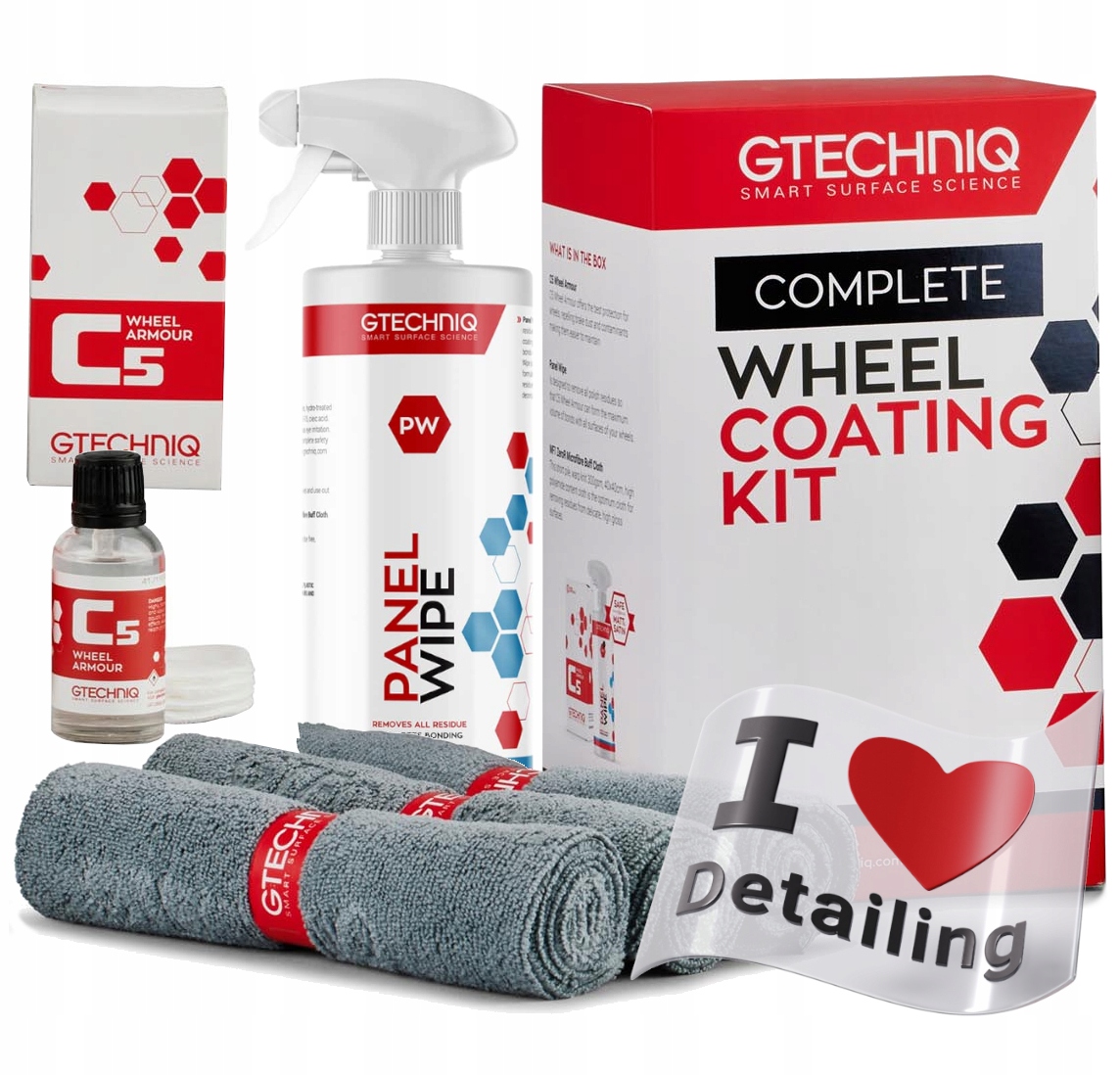 Gtechniq Wheel Coat Kit čistí a chráni disky