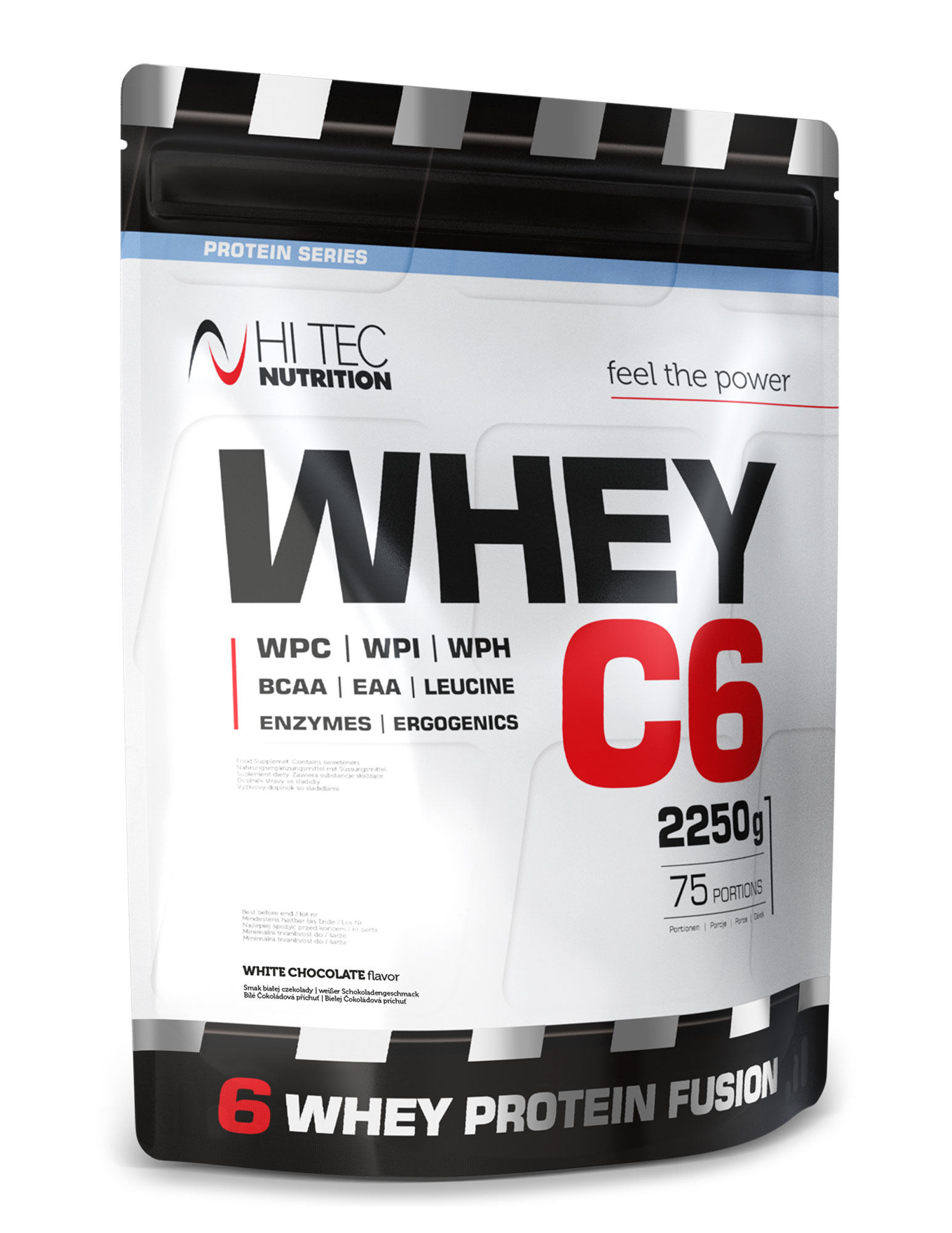 Hi Tec Whey C-6 2250g Protein Bílko Wpi Wph Wpc