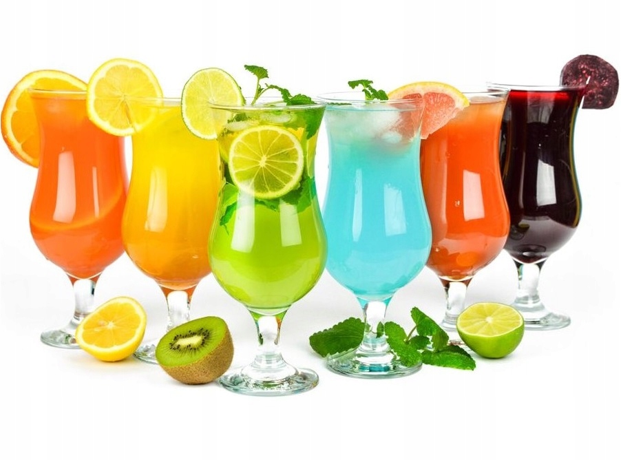 

Szklanki do koktajli drinków Fiesta Lav 390ml 6szt