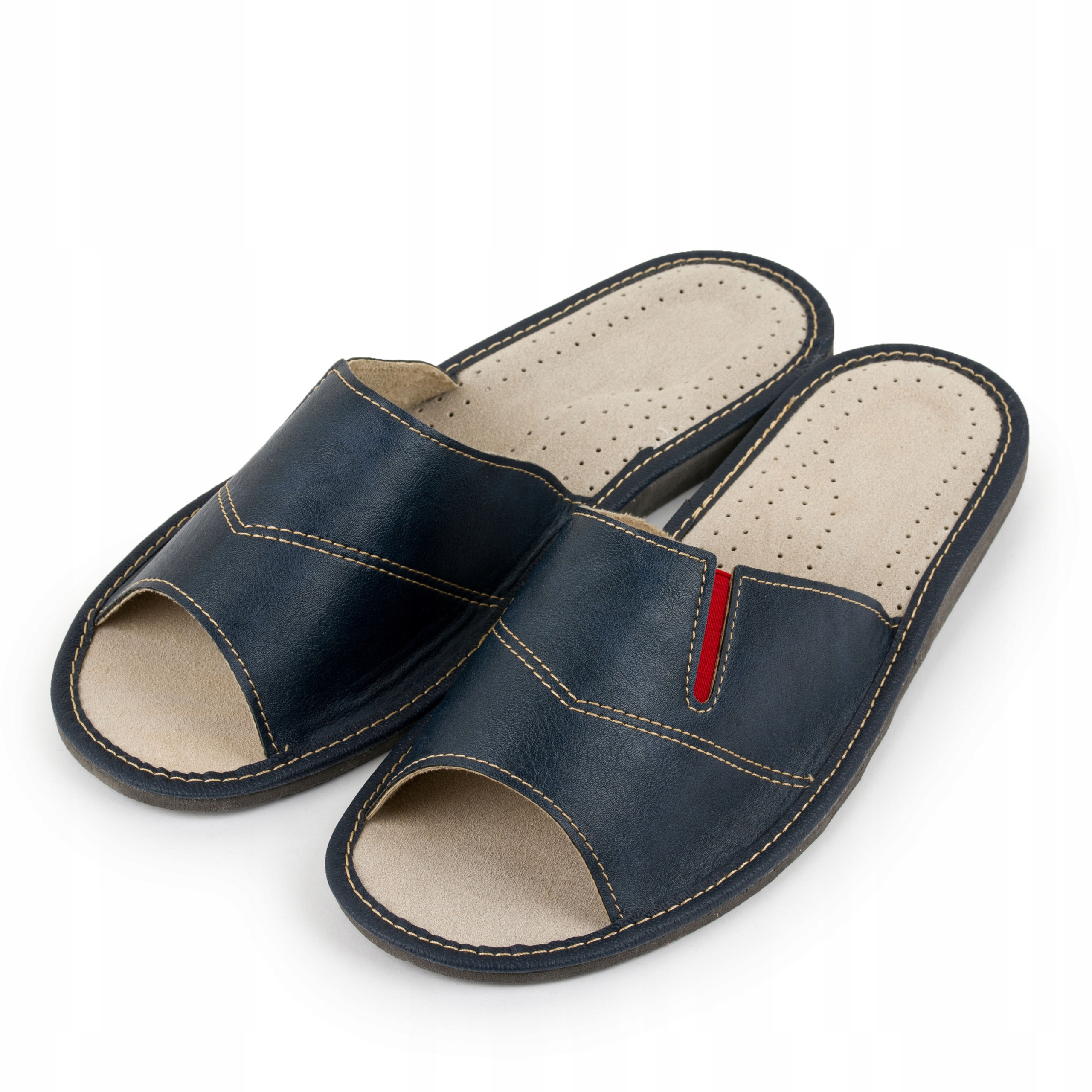 

Kapcie Męskie Buty Po Domu Góralskie Skórzana Wkł.