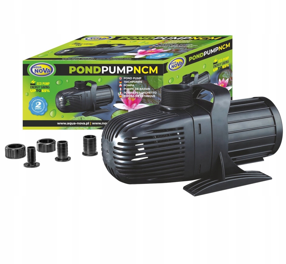 Aqua Nova NCM-8000 Pompa do oczka wodnego 8000l/h Eco 65W