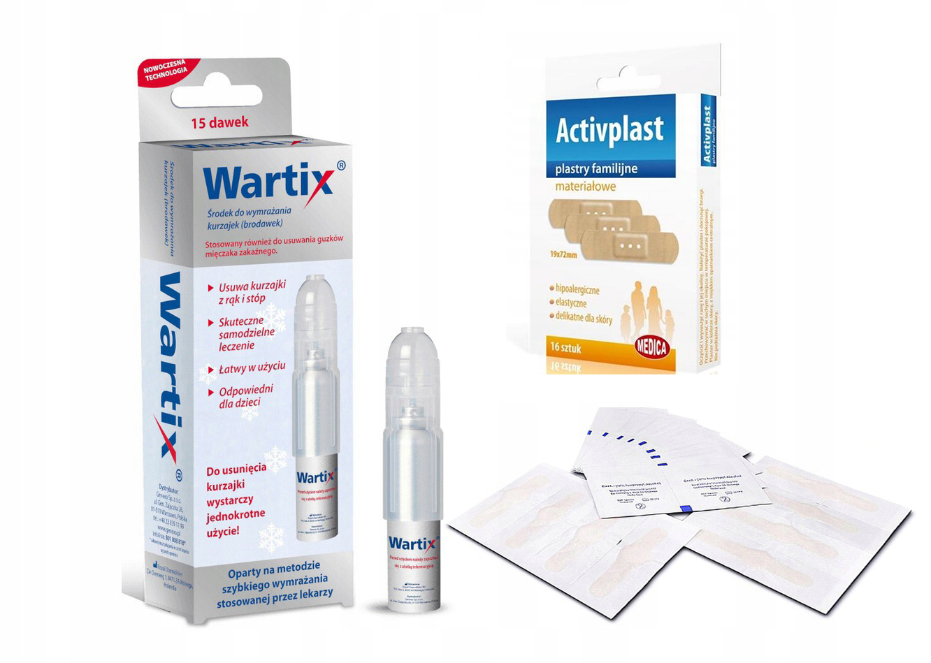 

Wartix Środek Do Wymrażania Kurzajek Brodawek 38ml