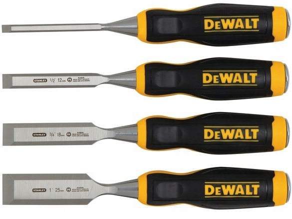 

Zestaw dłut do drewna skrobaków DeWalt DWHT0-16063