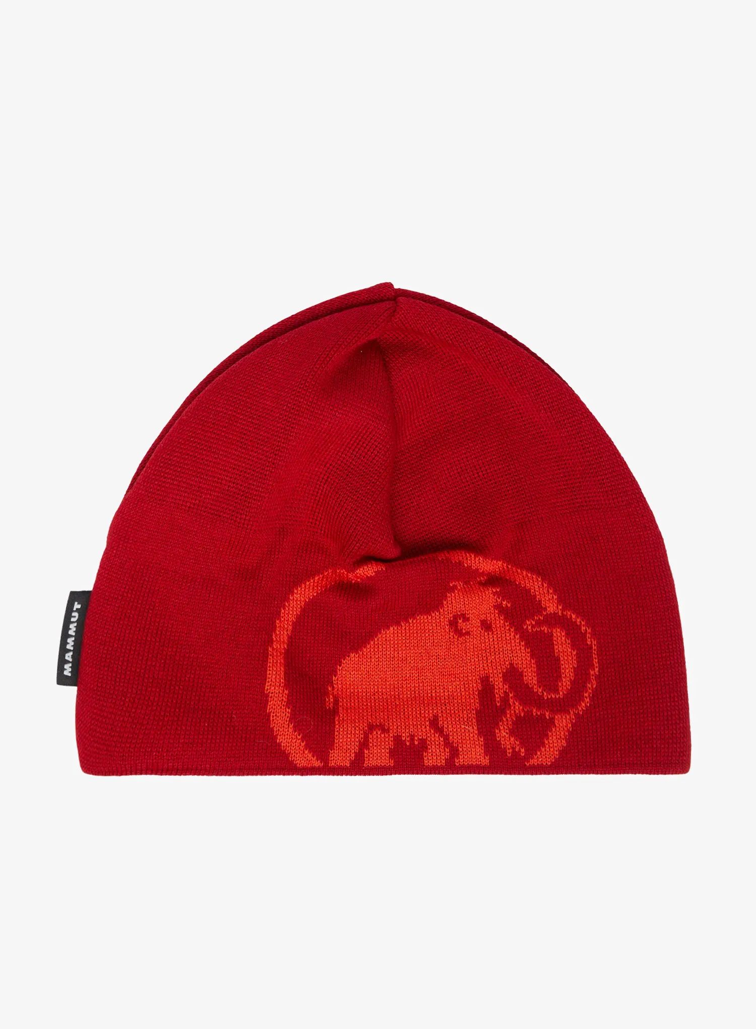 Zimní čepice Mammut Tweak Beanie tmavě červená/mammut červená