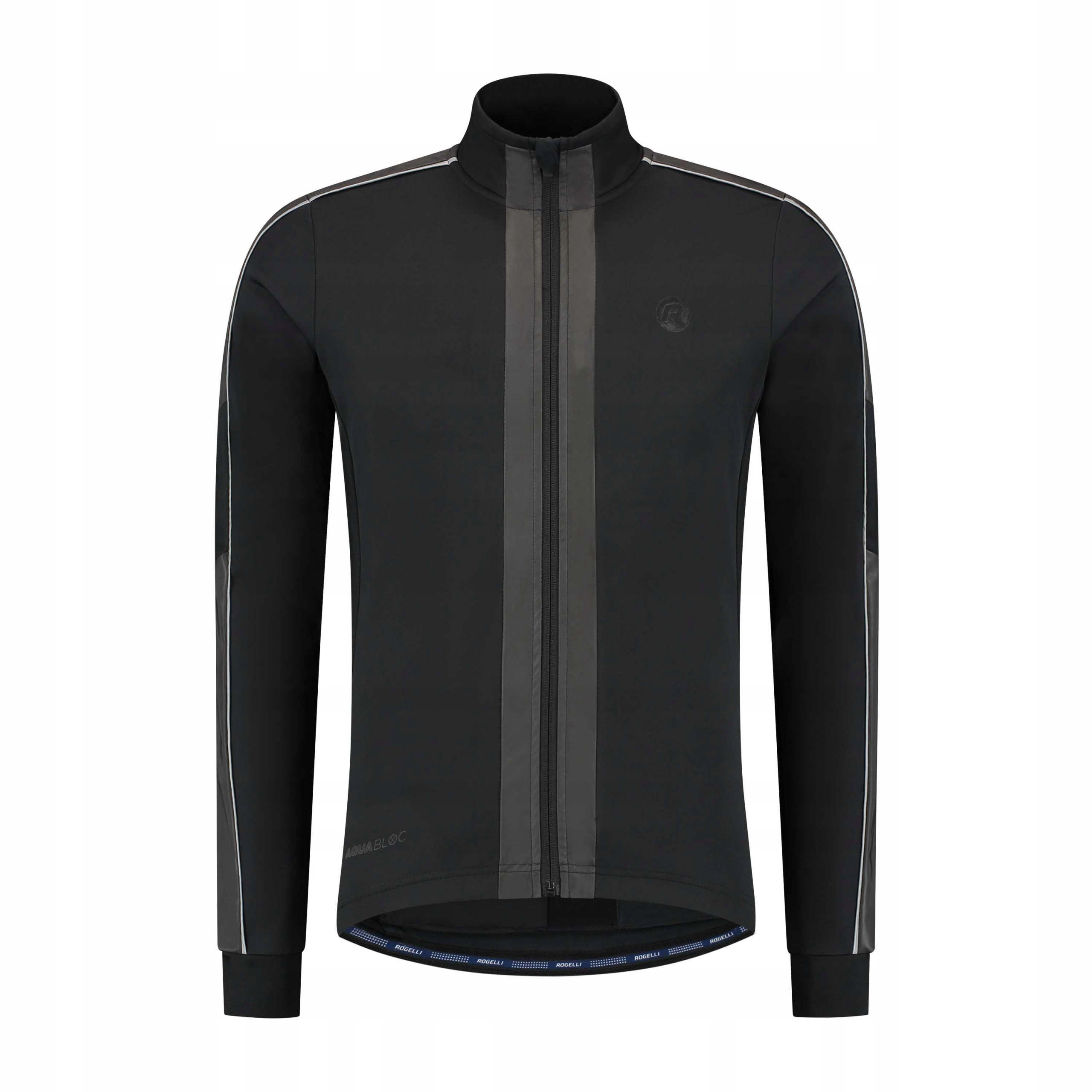 Rogelli Essential Hi Vis pánská zimní cyklistická bunda M