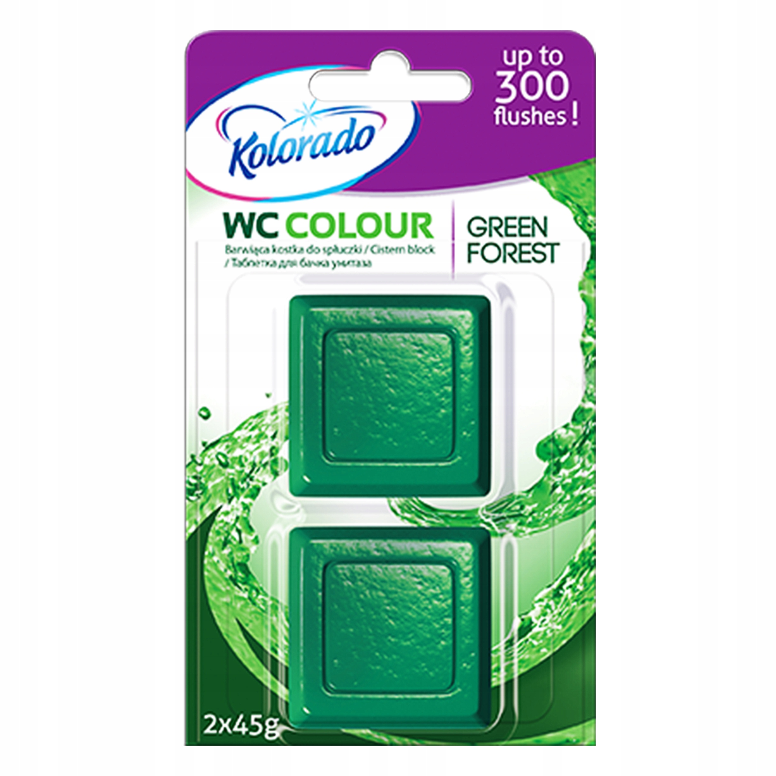 

Kostka Do Wc Barwiąca Kolorado 2 Szt Zielona