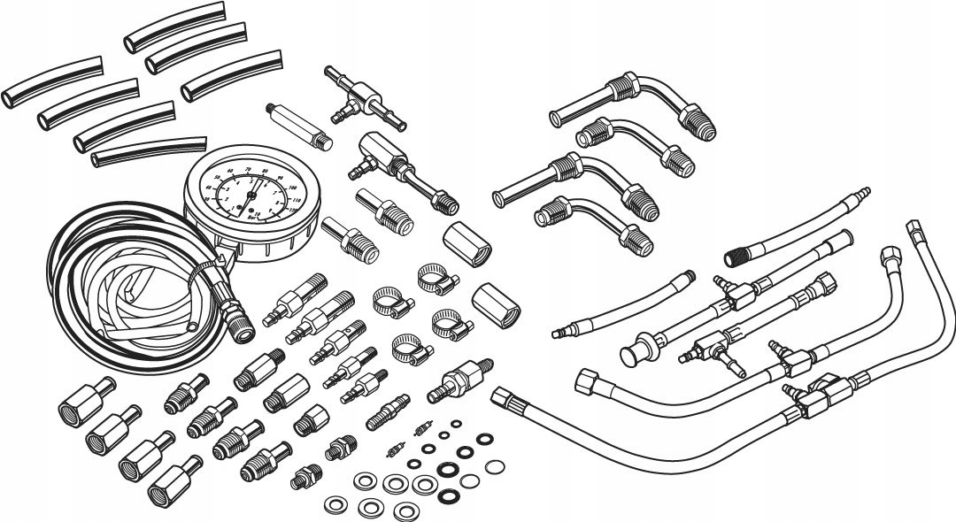 NEO TESTER MIERNIK CISNIENIA PALIWA WTRYSK BENZYNY Producent code 11 264