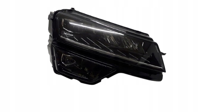 SKODA KAROQ LAMPA PRAWA FULL LED + MODUŁ - USZKODZONA - SZKŁO CAŁE ŁADNE