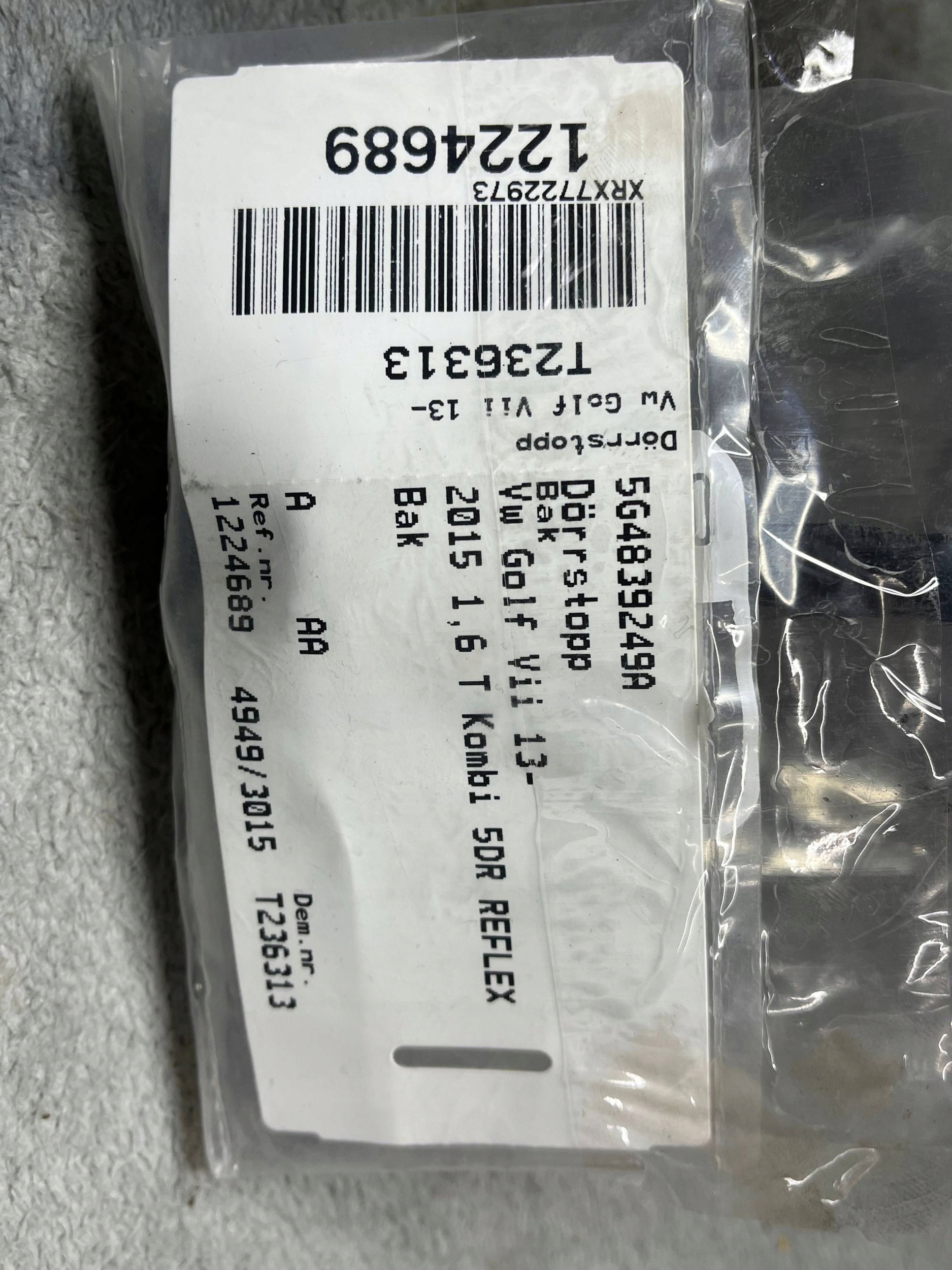 limiter door przednich Audi Q5 SQ5 8R0837249F