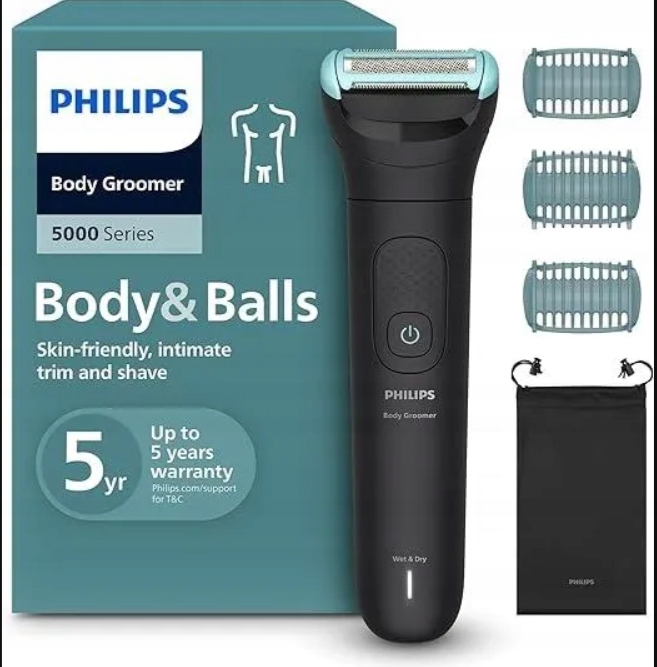 Trymer Philips Body&balls Groomer 5000 Series BG5470/15 Oryginał