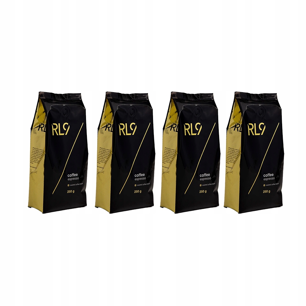 Kawa Ziarnista Coffee Espresso 100% Arabica RL9 4x250G