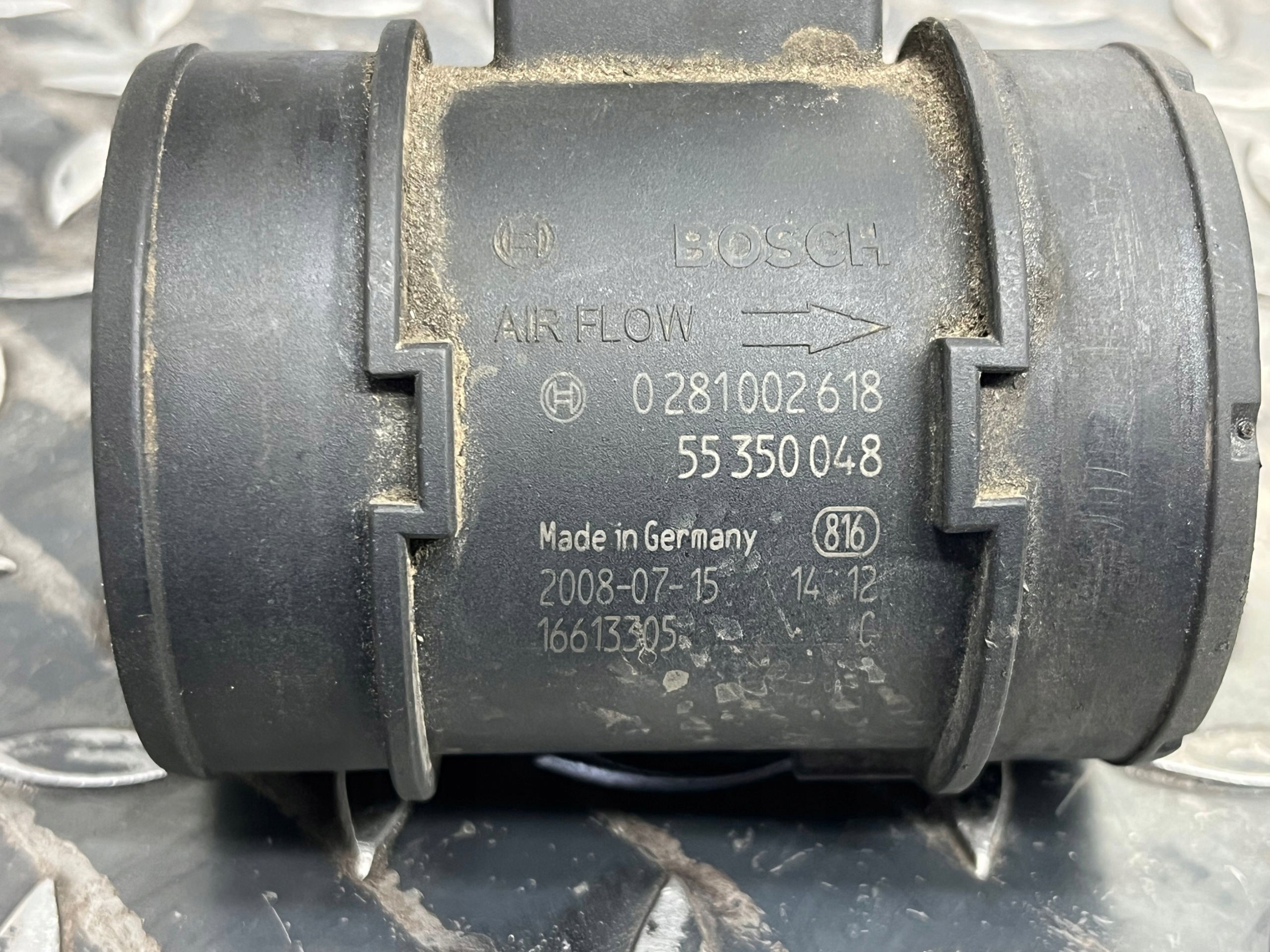 Luftmassenmesser luft OPEL CORSA D 0281002618 55350048