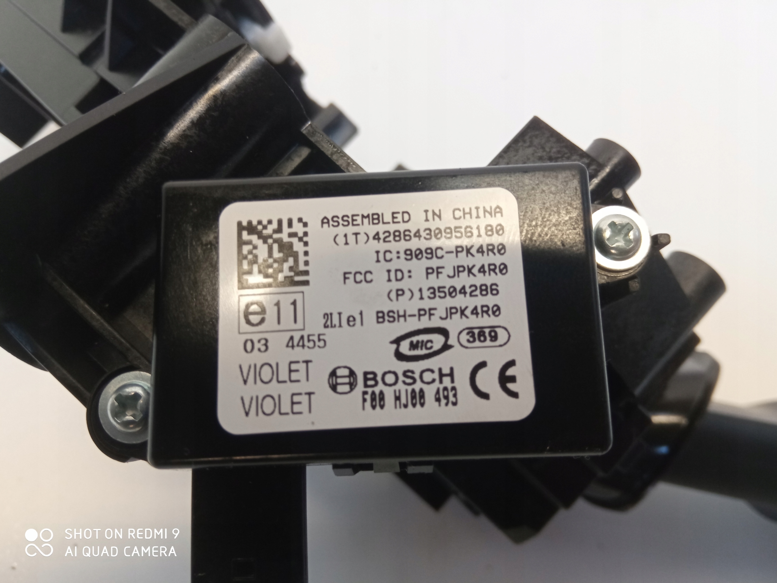 OPEL MOKKA TRAX Commodo phares Commandes Indicateur de direction