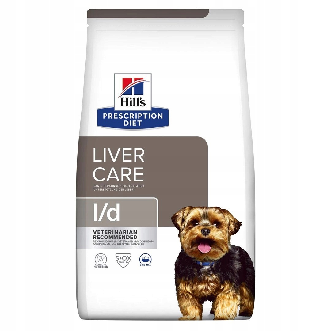 Hill's Prescription Diet Canine Liver Care l/d – suché krmivo pro psy se sc