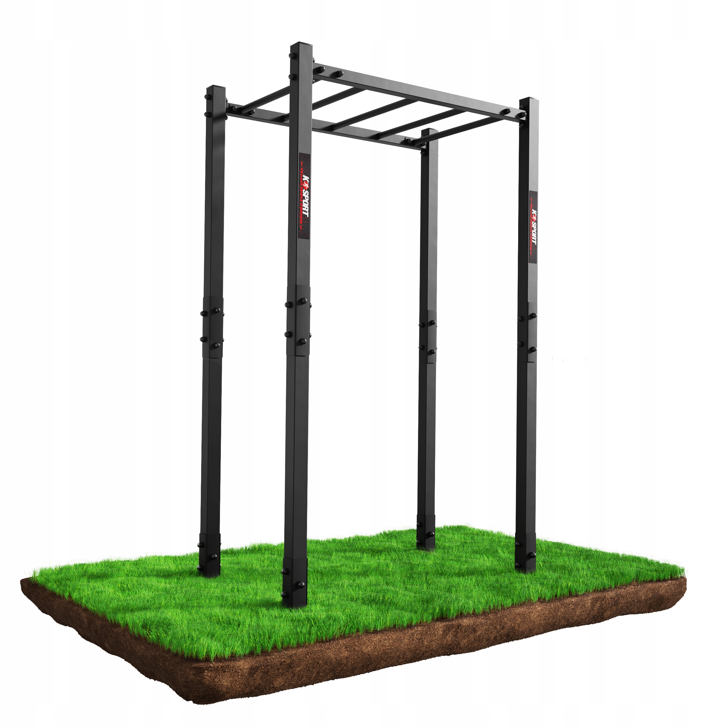 Drążek Zewnetrzny Ogrodowy+poręcze do podciagania place park Street Workout